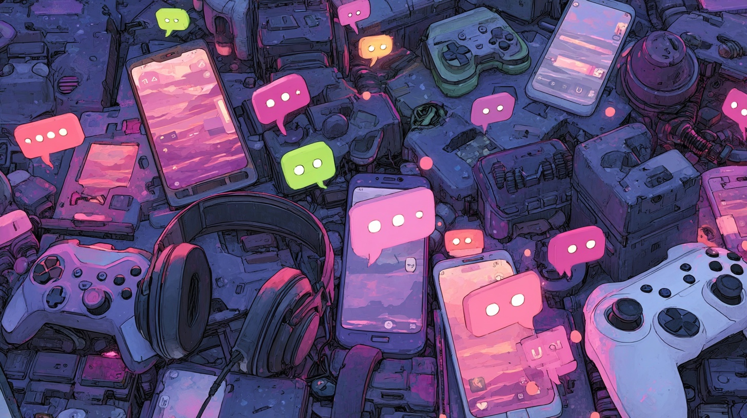 Gaming communication app