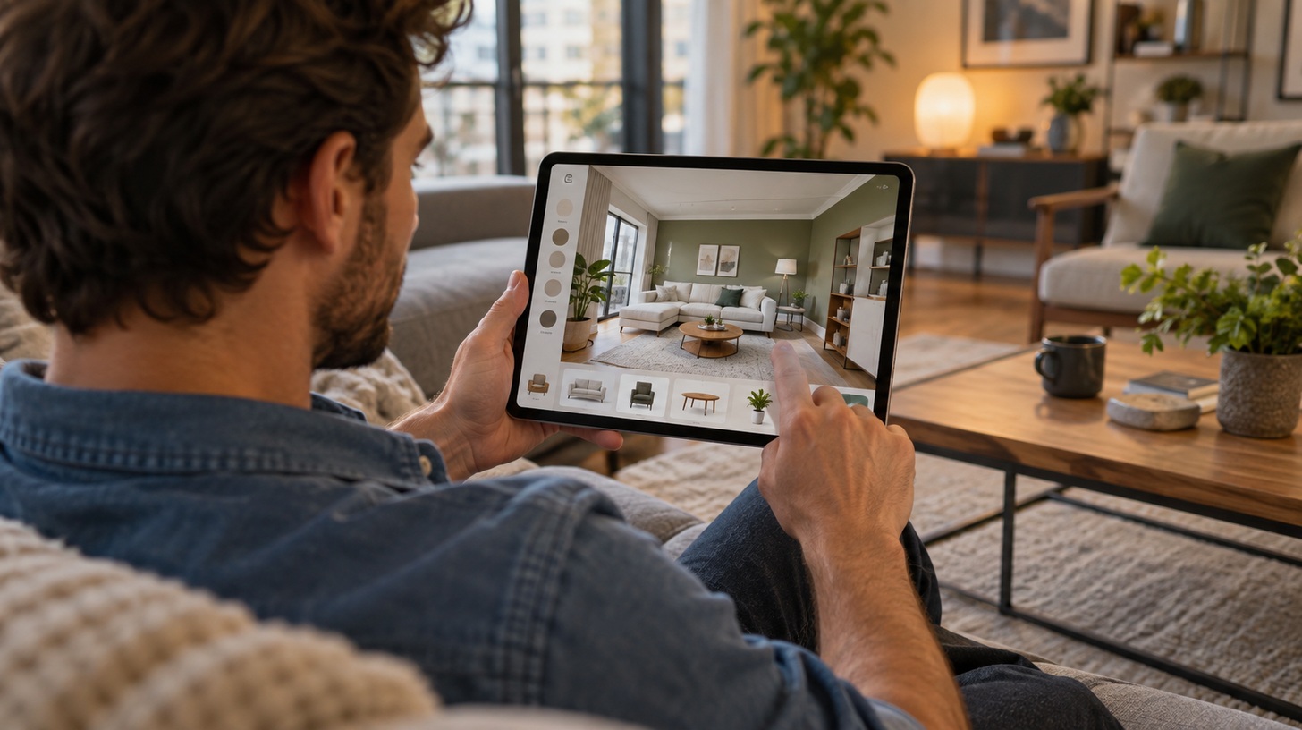Mobile apps for home design